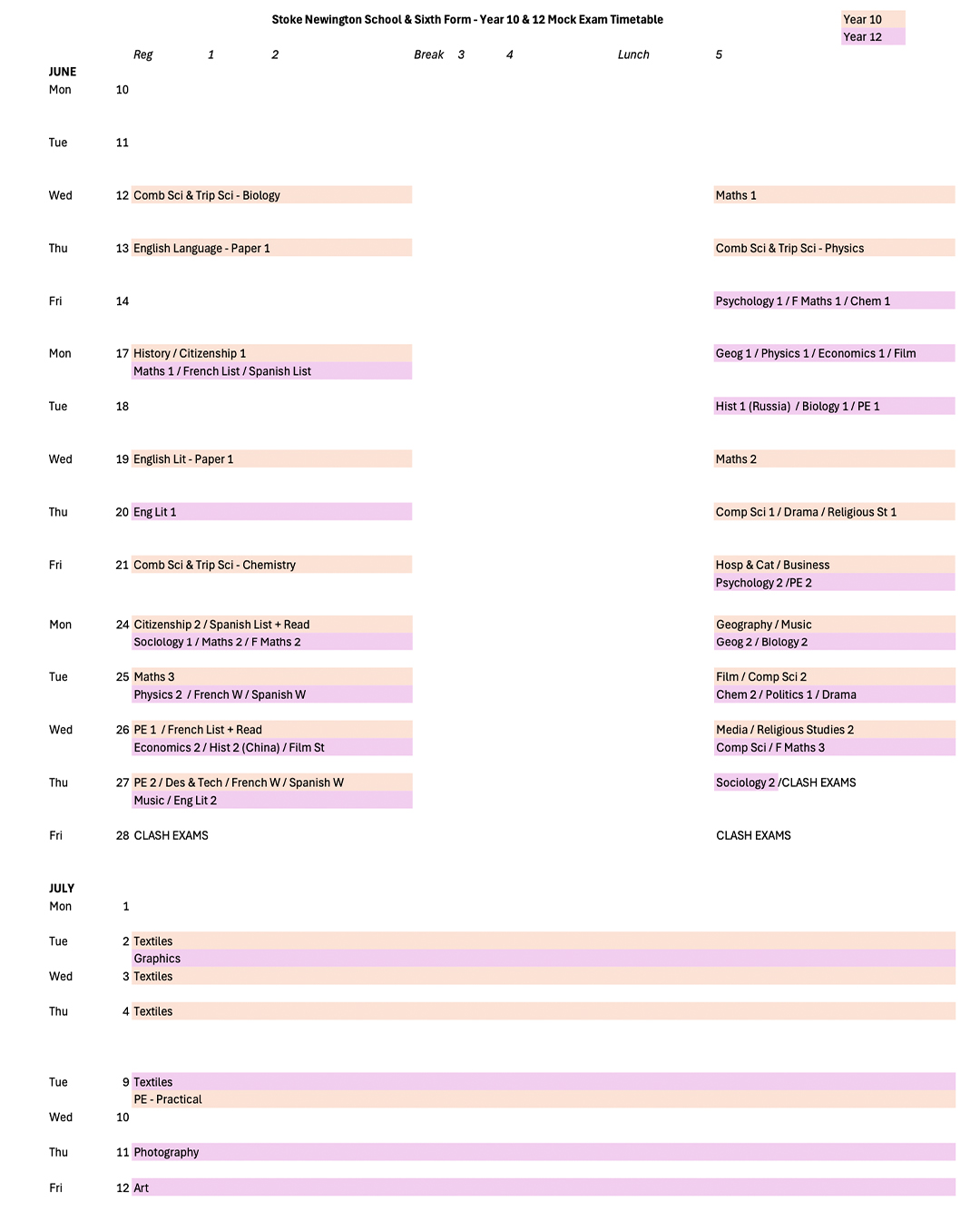 Year 10 and 12 Mock timetable - Summer 2024.jpg